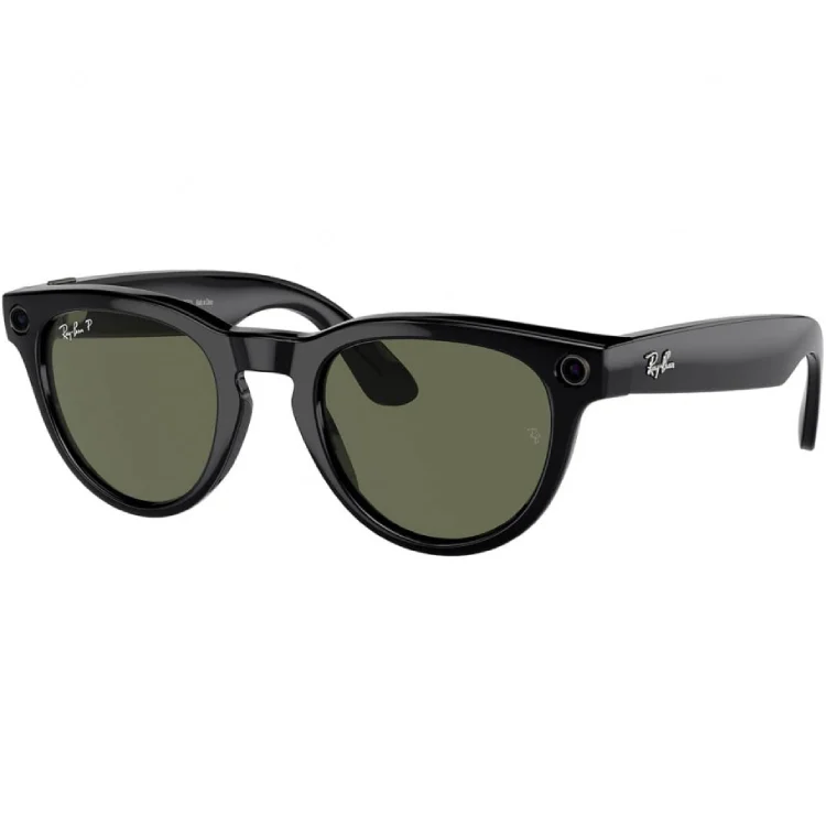 Умные очки Ray-Ban Meta Glass Headliner Gen 2 RW4013 Shiny Black/G15 Green