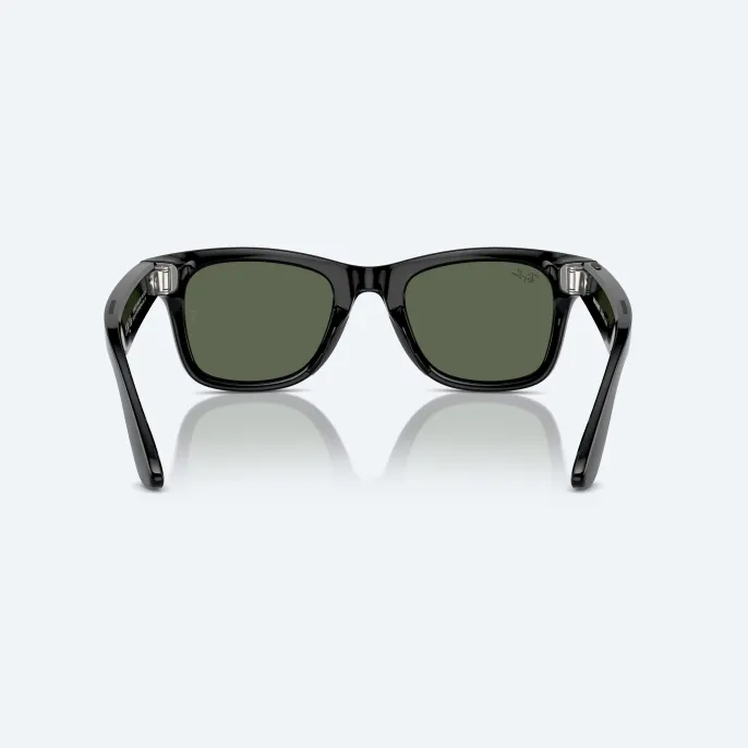 Умные очки Ray-Ban Glass Wayfarer Gen 2 RW4012 Shiny Black/Transitions Graphite Green L Умные очки Ray-Ban Glass Wayfarer Gen 2 RW4012 Shiny Black/Transitions Graphite Green L