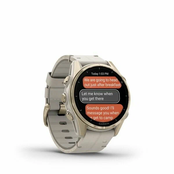 умные часы watch garmin fenix 8 43 amoled sapphire soft gold with fog gray silicone умные часы watch garmin fenix 8 43 amoled sapphire soft gold with fog gray silicone
