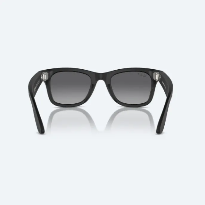 Умные очки Ray-Ban Glass Wayfarer Gen 2 RW4012 Matte Black/Polar Gradient Graphite M Умные очки Ray-Ban Glass Wayfarer Gen 2 RW4012 Matte Black/Polar Gradient Graphite M