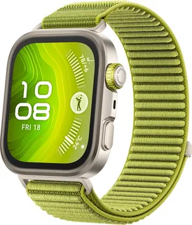 смарт-часы huawei watch fit 4 pro green
