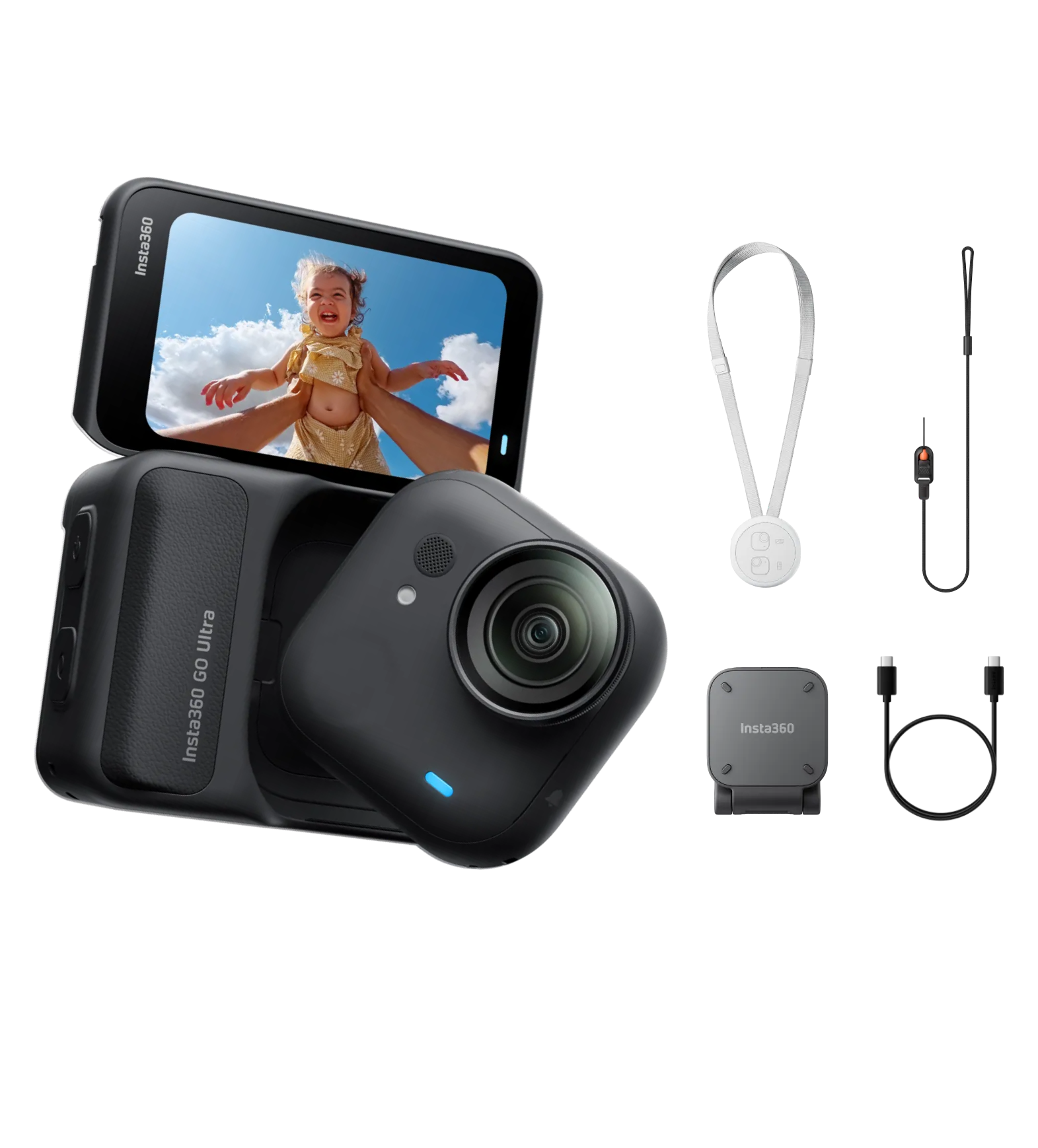 Экшн-камера Insta 360 GO Ultra Standard Bundle Black Экшн-камера Insta 360 GO Ultra Standard Bundle Black