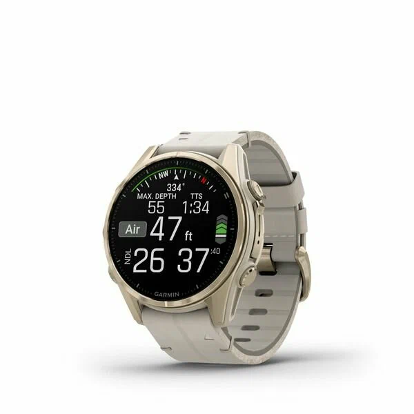 умные часы watch garmin fenix 8 43 amoled sapphire soft gold with fog gray silicone умные часы watch garmin fenix 8 43 amoled sapphire soft gold with fog gray silicone