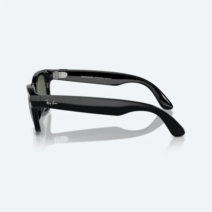 Умные очки Ray-Ban Glass Wayfarer Gen 2 RW4012 Shiny Black/Transitions Graphite Green L Умные очки Ray-Ban Glass Wayfarer Gen 2 RW4012 Shiny Black/Transitions Graphite Green L