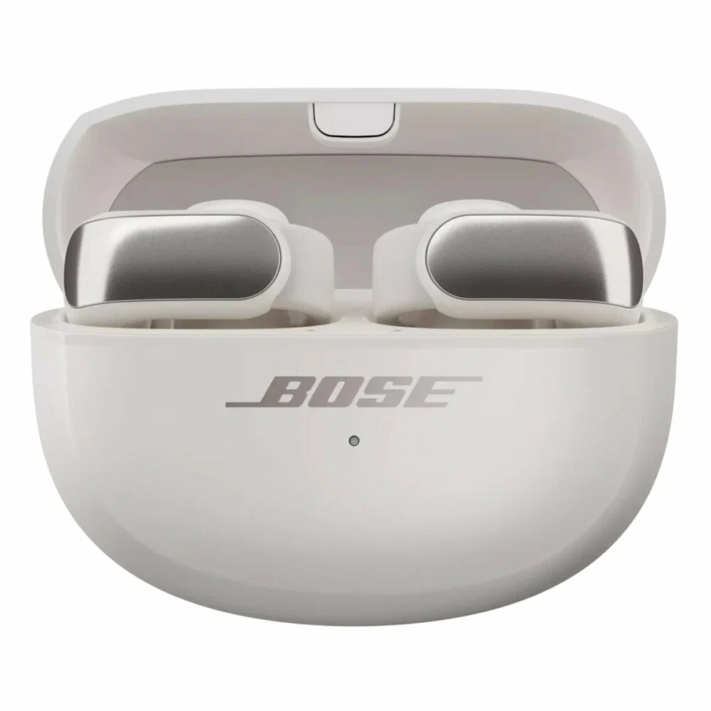 беспроводные наушники bose open earbuds ultra 5v white smoke