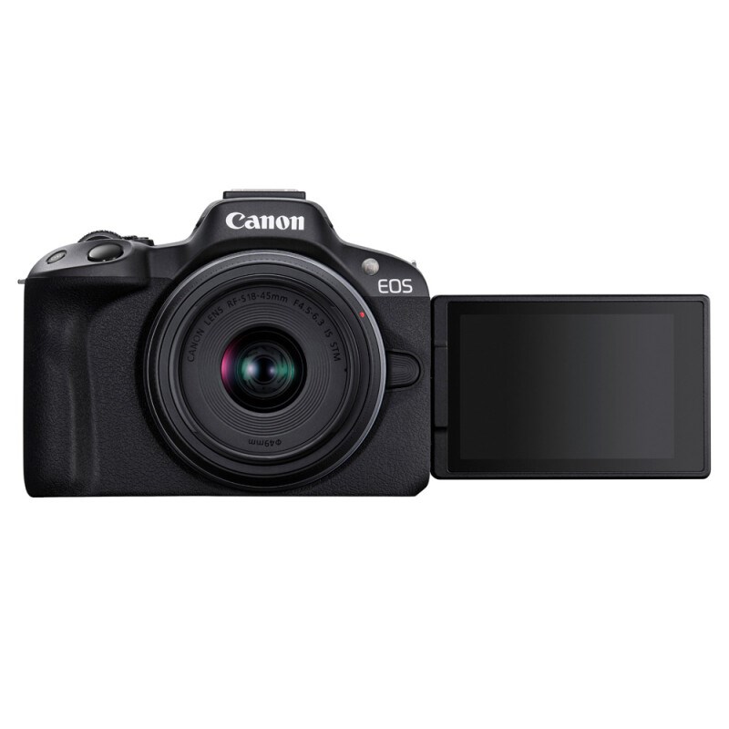 canon eos r50 double zoom kit (rf-s 18-45mm is stm + rf-s 55-210mm) black canon eos r50 double zoom kit (rf-s 18-45mm is stm + rf-s 55-210mm) black