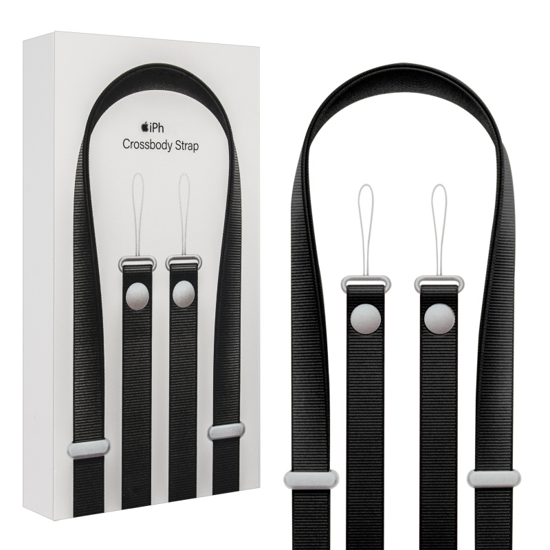 Ремень через плечо Crossbody Strap для iPhone Black Ремень через плечо Crossbody Strap для iPhone Black