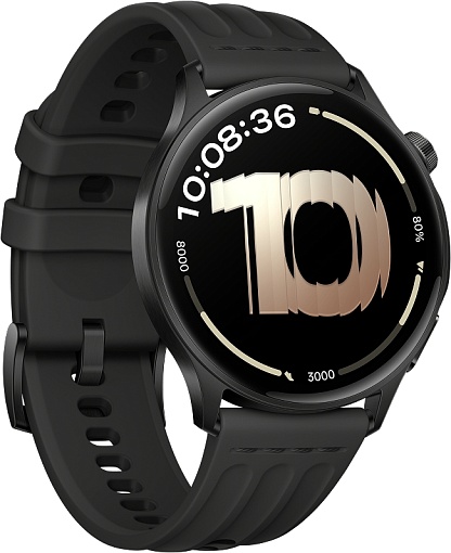 умные часы oneplus watch lite, черный (black steel)