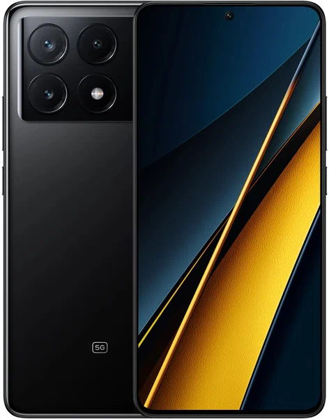 смартфон pocophone x6 pro 8/256 гб, black global