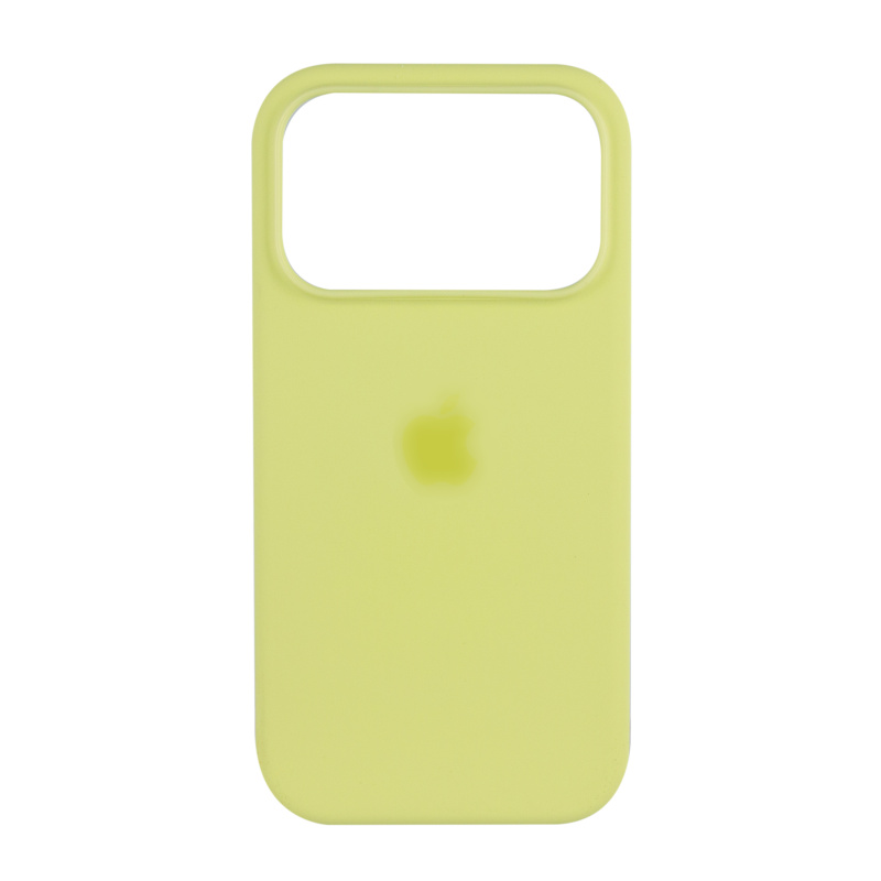 Чехол для iPhone 17 Pro Silicone Case 100% ORG (MagSafe + анимация NFC Clear) c LOGO Neon Yellow Чехол для iPhone 17 Pro Silicone Case 100% ORG (MagSafe + анимация NFC Clear) c LOGO Neon Yellow