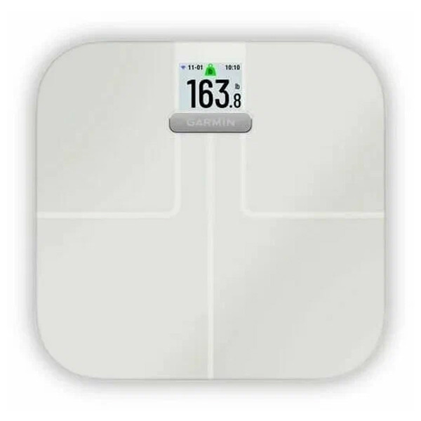 смарт-весы garmin index s2 smart scale, white 010-02294-13