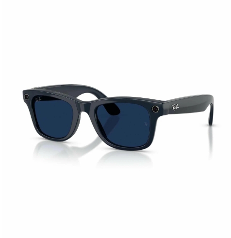 Умные очки Ray-Ban Glass Wayfarer Gen 2 RW4012 Shiny Cosmic Blue/Polar Transitions Sapphire M