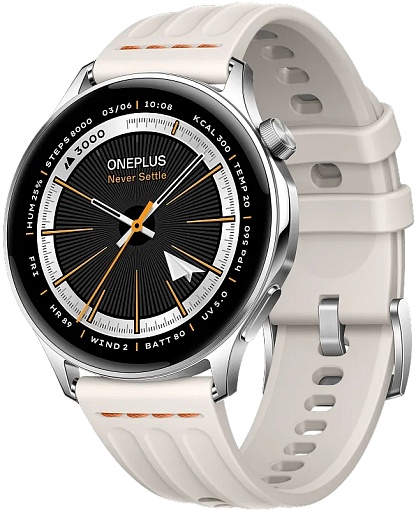 Умные часы OnePlus Watch Lite, серебристый (Silver Steel)