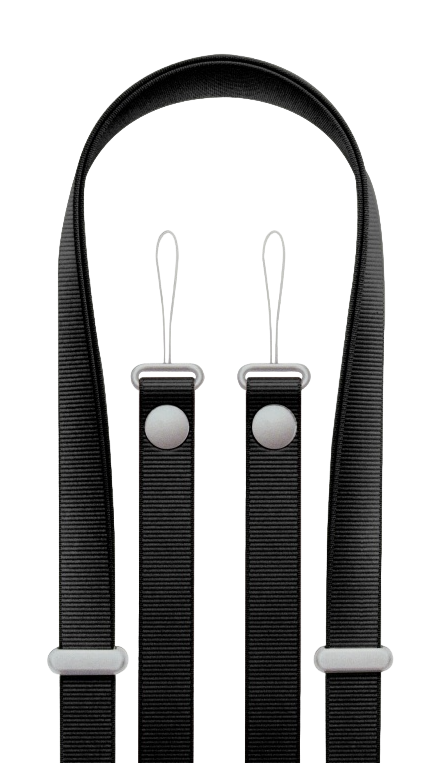 Ремень через плечо Crossbody Strap для iPhone Black