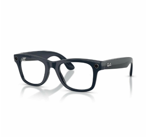 Умные очки Ray-Ban Glass Wayfarer Gen 2 RW4012 Shiny Cosmic Blue/Polar Transitions Sapphire M