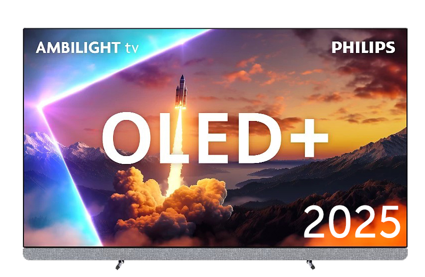 Телевизор 77 Philips 77OLED910, OLED, 4K UHD, Google TV, Ambilight