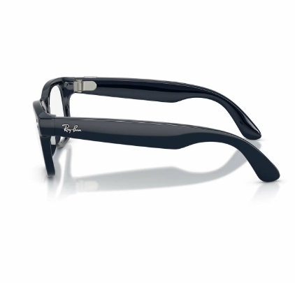 Умные очки Ray-Ban Glass Wayfarer Gen 2 RW4012 Shiny Cosmic Blue/Polar Transitions Sapphire M