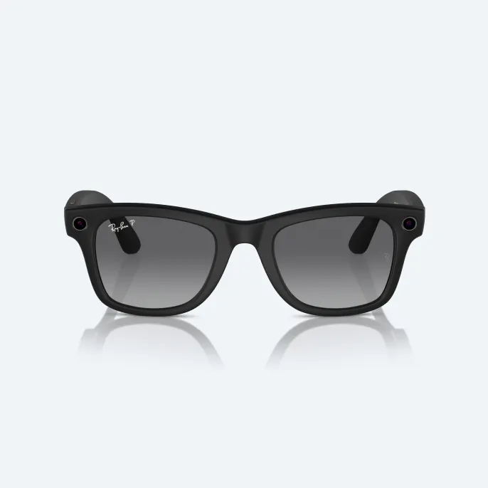 Умные очки Ray-Ban Glass Wayfarer Gen 2 RW4012 Matte Black/Polar Gradient Graphite M Умные очки Ray-Ban Glass Wayfarer Gen 2 RW4012 Matte Black/Polar Gradient Graphite M