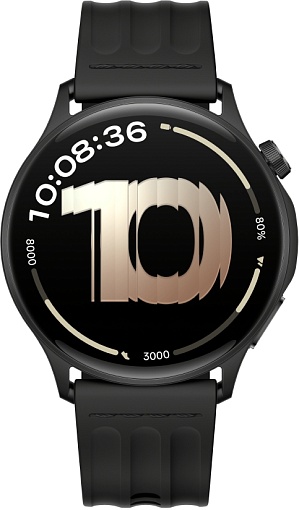 умные часы oneplus watch lite, черный (black steel)