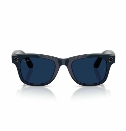 Умные очки Ray-Ban Glass Wayfarer Gen 2 RW4012 Shiny Cosmic Blue/Polar Transitions Sapphire M