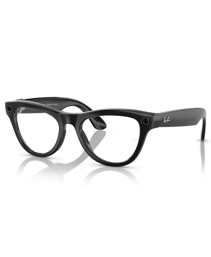 умные очки ray-ban meta glass skyler gen 2 rw4010 shiny black/transitions cerulean blue умные очки ray-ban meta glass skyler gen 2 rw4010 shiny black/transitions cerulean blue