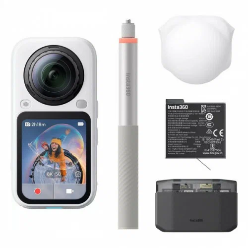 экшн-камера insta360 x6 essentials bundle white (белый) экшн-камера insta360 x6 essentials bundle white (белый)
