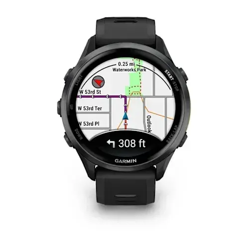 умные часы watch garmin forerunner 970 black carbon gray dlc titanium with black/translucent whitestone silicone buckle умные часы watch garmin forerunner 970 black carbon gray dlc titanium with black/translucent whitestone silicone buckle