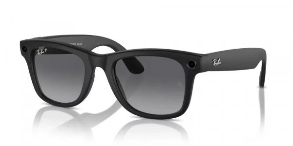 Умные очки Ray-Ban Meta Glass Wayfarer RW4006 Matte Black/Polar Gradient Graphite