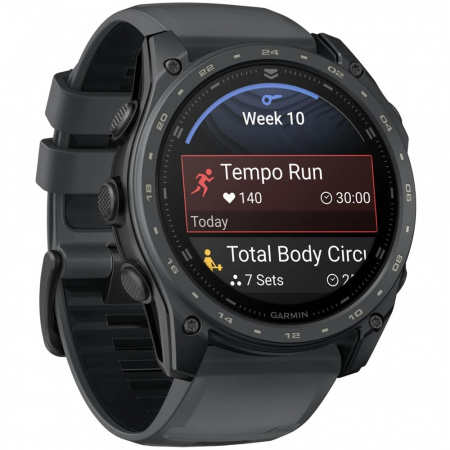 умные часы watch garmin tactix 8 51mm amoled slate gray cerakote with black silicone 010-04553-00