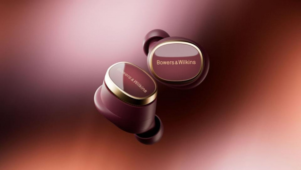 беспроводные наушники bowers & wilkins pi8 dark burgundy