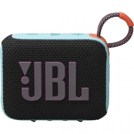 портативная акустика jbl go 4 black/orange
