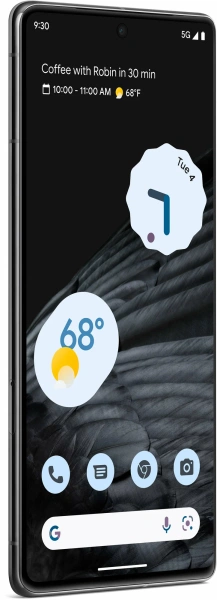 смартфон google pixel 7 pro 8/128 гб, obsidian usa