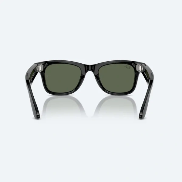 Умные очки Ray-Ban Glass Wayfarer Gen 2 RW4012 Shiny Black/Transitions Graphite Green L