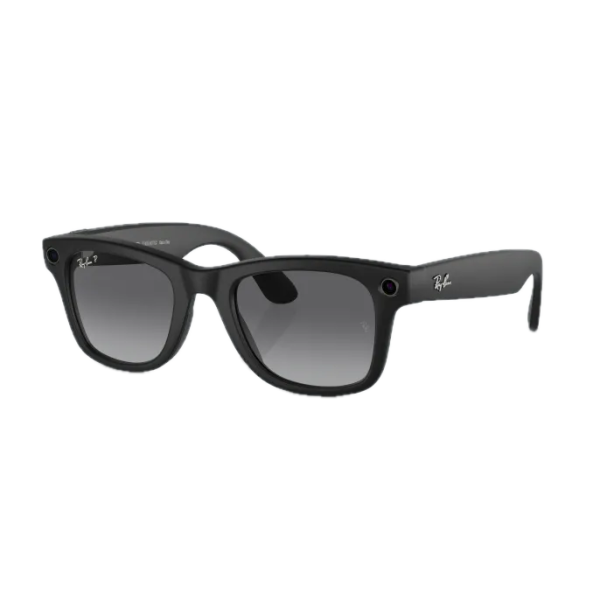 Умные очки Ray-Ban Glass Wayfarer Gen 2 RW4012 Matte Black/Polar Gradient Graphite M
