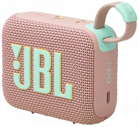 портативная акустика jbl go 4 pink