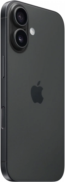 смартфон apple iphone 16 128 гб, black (esim)