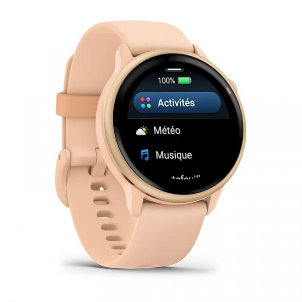 умные часы watch garmin vivoactive 6 pink dawn with pink dawn 010-02985-43