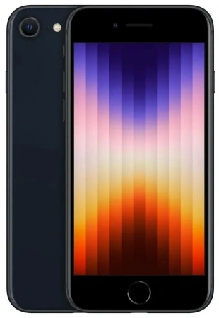 iphone se 2022 64 гб, midnight iphone se 2022 64 гб, midnight