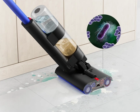 пылесос dyson vacuum cleaner wash g1 bue/black