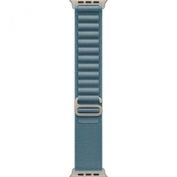 умные часы apple watch ultra 3 49 natural titanium case with m light blue alpine loop умные часы apple watch ultra 3 49 natural titanium case with m light blue alpine loop