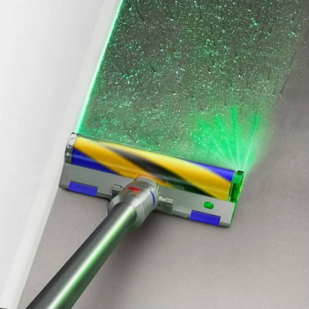 пылесос dyson v12 sv46 detect slim absolute blue/nickel