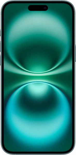 смартфон apple iphone 16 256 гб, teal (nano-sim + esim)