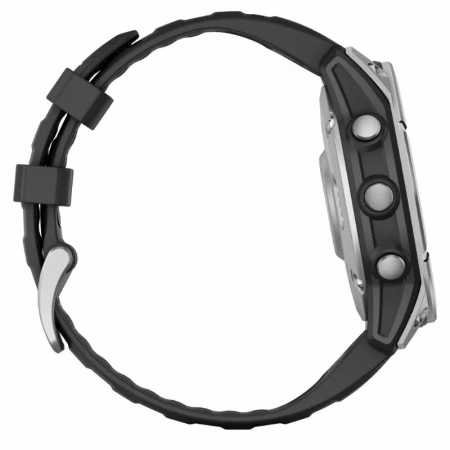 умные часы watch garmin fenix e 47 mm amoled stainless 010-03025-00