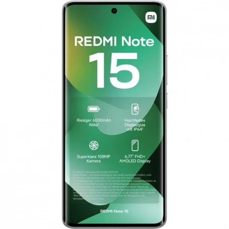 смартфон xiaomi redmi note 15 nfc 8/256 гб forest green