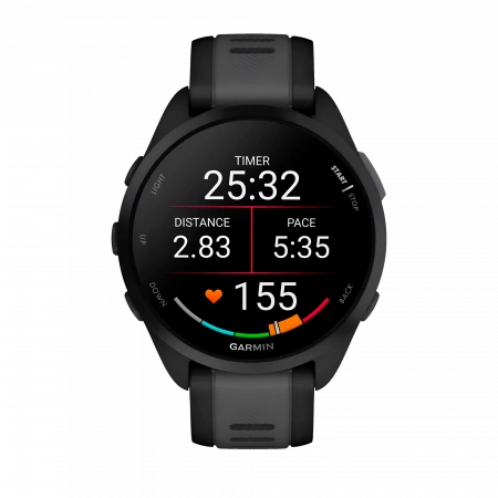 умные часы watch garmin forerunner 165 black slate 010-02863-20 умные часы watch garmin forerunner 165 black slate 010-02863-20