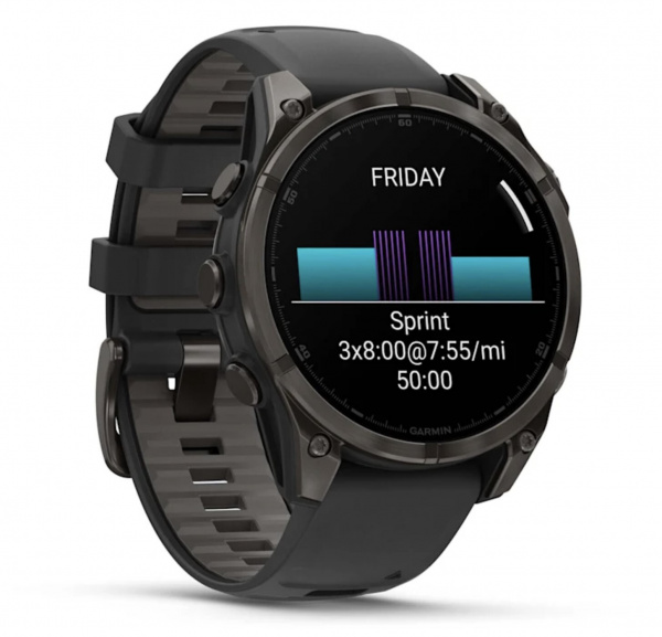 умные часы watch garmin fenix 8 51 amoled sapphire carbon gray dlc titanium with black silicone умные часы watch garmin fenix 8 51 amoled sapphire carbon gray dlc titanium with black silicone