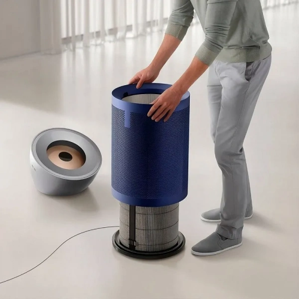 очиститель воздуха dyson purifier big bp03/bp04 nickel/prussian blue