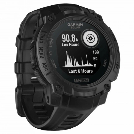 умные часы watch garmin instinct 3 50 tactical amoled edition black/black 010-03020-50