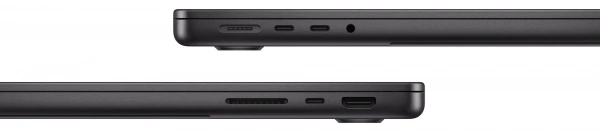 ноутбук macbook pro 14 m4 (10-cpu, 10-gpu) 24/1tb space black(mcx04) 