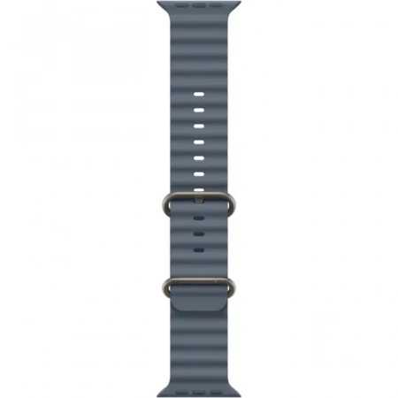 умные часы apple watch ultra 3 49 natural titanium case with anchor blue ocean band
